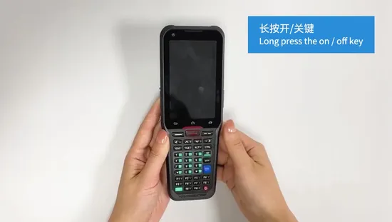 5,5-дюймовый портативный мобильный компьютер КПК 4 + 64G с поддержкой большой батареи GPS NFC 2D сканер штрих-кода Q501