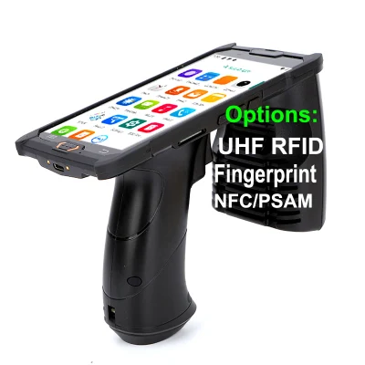 5-дюймовый NFC UHF RFID прочный КПК на базе Android, портативные терминалы, мобильный компьютер